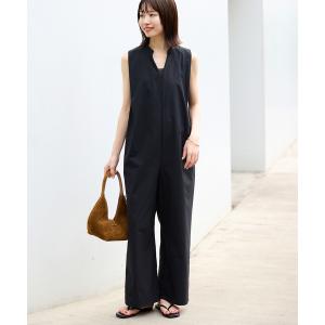 オールインワン 「WEB限定/追加2」リラックスイージーVネックオールインワン レディース