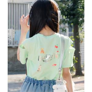 tシャツ テンシャプリントT キッズ 子供服 女の子の商品画像