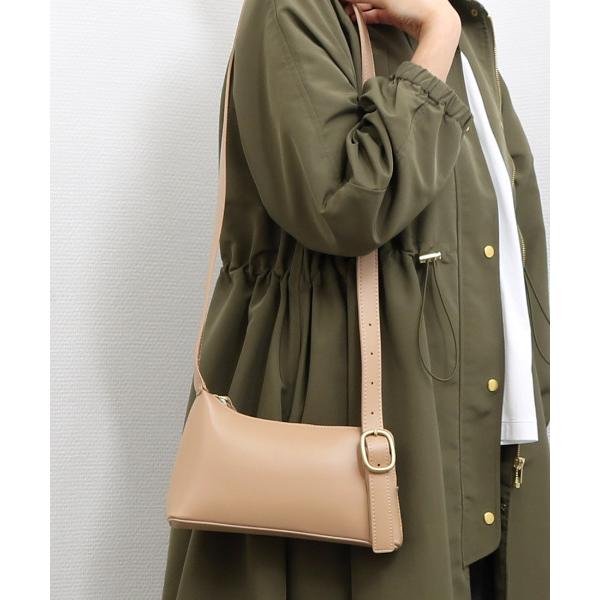 ショルダーバッグ バッグ カシュカシュ cachecache / アシンメトリーバックルショルダー ...