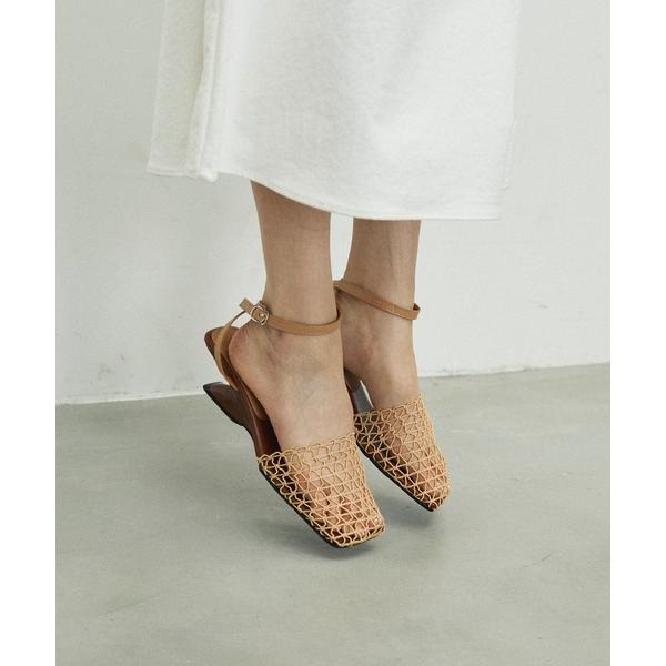 サンダル Basket Mesh Mule Sandals/バスケットメッシュミュールサンダル レデ...