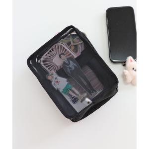 バッグインバッグ ポーチ メッシュスクエアポーチ縦型 レディース｜ZOZOTOWN Yahoo!店
