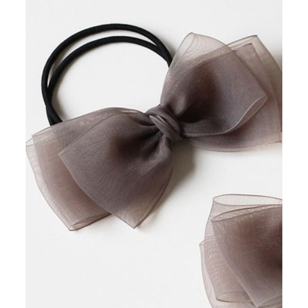 ヘアゴム FReePLACe/シアーリボンヘアゴム R0102