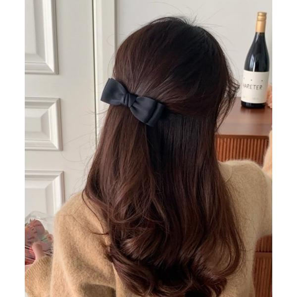 ヘアクリップ FReePLACe/リボンヘアクリップ  R0104