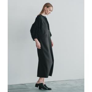 ワンピース 「WHYTO./ホワイト」 シックツイードコクーンワンピースの商品画像