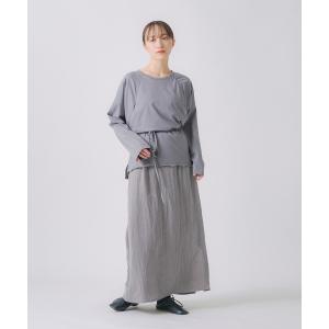 ワンピース 「WHYTO./ホワイト」 レイヤードエプロンドレスの商品画像