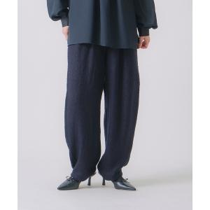 パンツ 「WHYTO. / ホワイト」ネップツイードトラウザー レディース