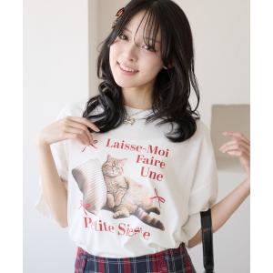 tシャツ 半袖 cat/ 猫デザイン アソートTシャツ レディース メンズ