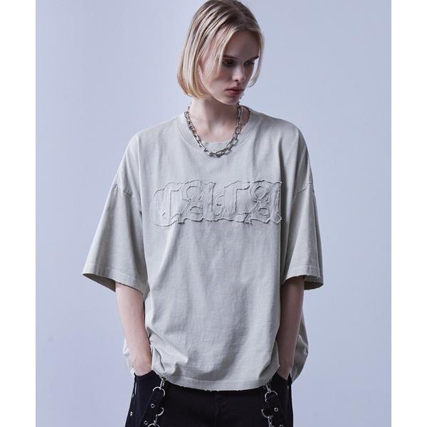 tシャツ ヴィンテージ ダメージ立体ロゴTシャツ メンズ レディース