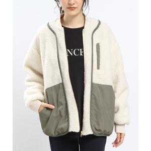 「GLOBAL WORK Smile Seed Store」 ブルゾン X-LARGE アイボリー レディース