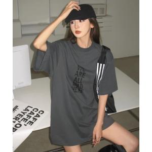 tシャツ シンプル ロゴ プリント 古着風 Tシ...の商品画像