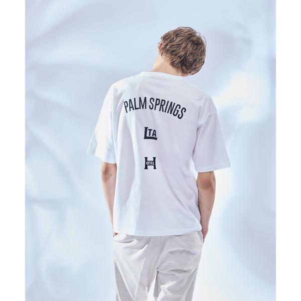 tシャツ バックプリント グラフィック 半袖Tシャツ / オーバーサイズ / LE TRIO ABA...