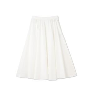 スカート ストレッチタフタ フレアスカート「洗濯機で洗える」