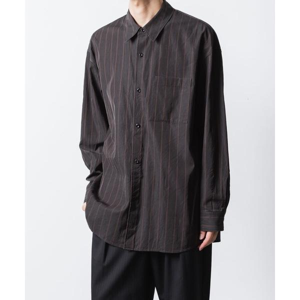 シャツ CU/CO ストライプツイル L/S シャツ / CU/CO STRIPE TWILL L/...