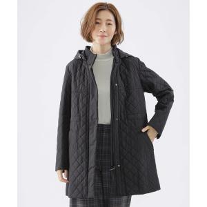 「TRANS WORK」 コート 40 ブラック レディース