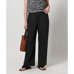 パンツ タック イージー パンツ レディース