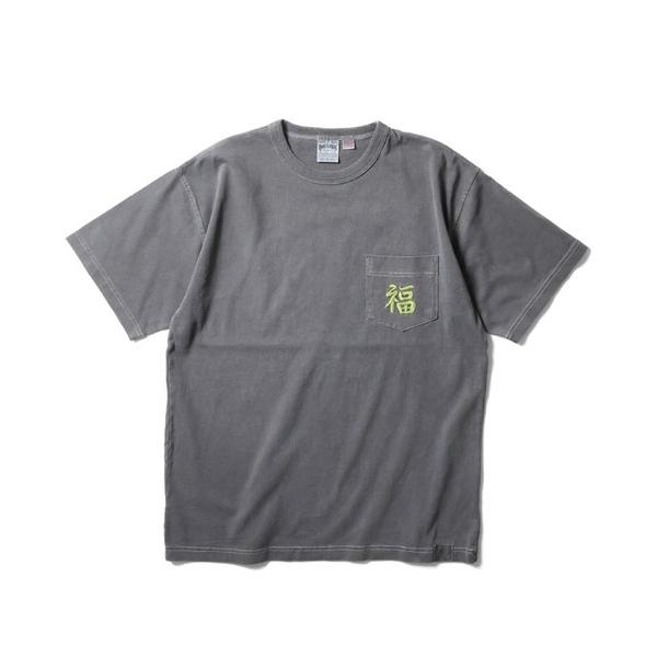tシャツ HOUSTON ピグメントポケットTシャツ(MAP) メンズ レディース
