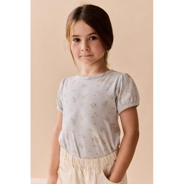 tシャツ OCパフスリーブトップスPetite Fleur Blue キッズ 子供服 女の子