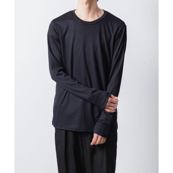 tシャツ 1/60 ウールスムース スリムフィット L/S TEE / 1/60 WOOL SMOO...