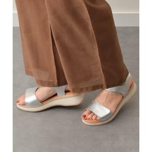 サンダル 「Oh my Sandals」ベルクロローヒールサンダル(E52500) レディース