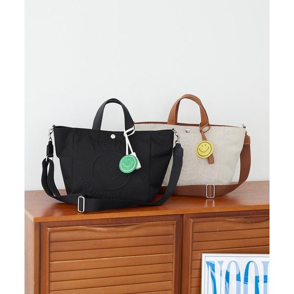 トートバッグ 「Breath TOPKAPI」SMILE COLLETION エンボス スマイル 2...