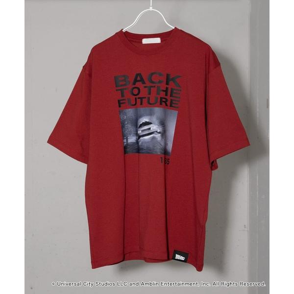 tシャツ 「別注」SENSE OF PLACE×BTTF　クルーネックプリントTシャツ A メンズ