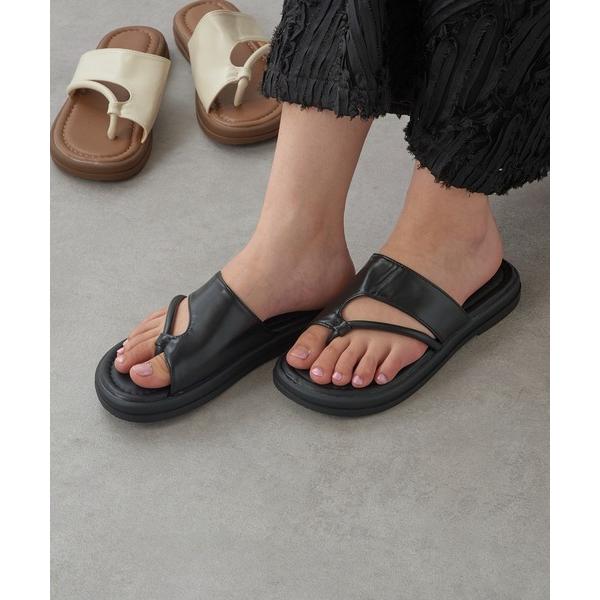 サンダル 「MAGASIN DE MODE Chou Chou」フラットサンダル KNF-TP レデ...