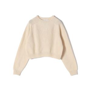 「Harley of Scotland」 長袖ニット ONE SIZE ナチュラル レディース