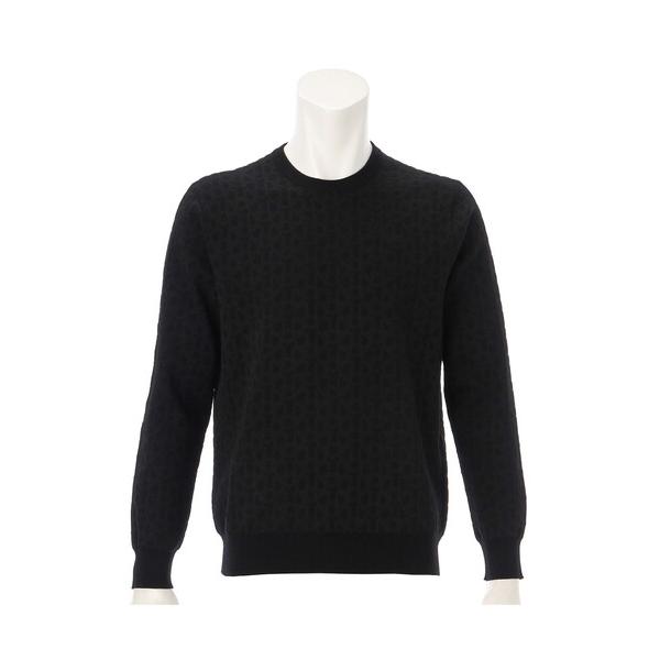 ゴルフ MS MERINO MONOGRAM CREW NECK KNIT メンズ
