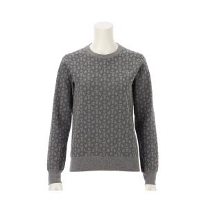 ニット セーター Felisi Golf（フェリージ ゴルフ） メリノウールクルーネックニット WS MERINO MONOGRAM CREW NECK KNIT レディース