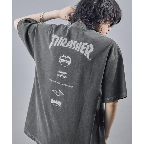 tシャツ THRASHER/スラッシャー 別注 THRASHER LOGO Tシャツ(限定展開)(U...
