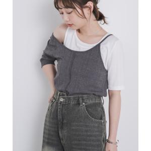 tシャツ 半袖 asymmetry TOPS レディース