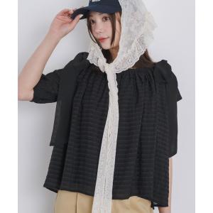 ブラウス シャツ offshoulderribbonBL レディース