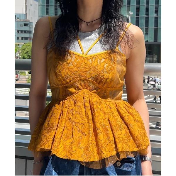 キャミソール MEDI LINGERIE LIKE PEPLUM BUSTIER