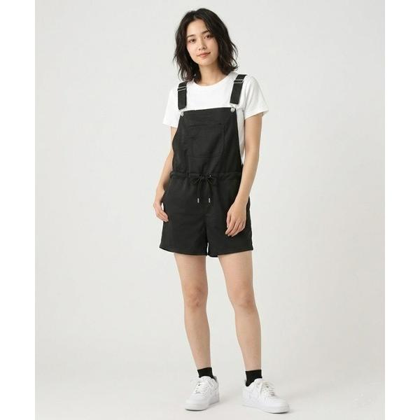 サロペット オーバーオール Ritomo湘南スタイル 　ショートスウェットジャンプスーツ レディース