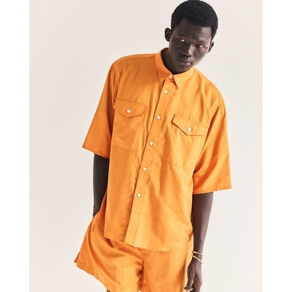アロハシャツ シャツ 半袖 「FACTOTUM」 Rayon Utility shirt メンズ レ...