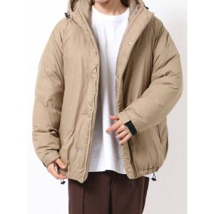 「COTORICA」 ダウンジャケット MEDIUM モカ メンズ