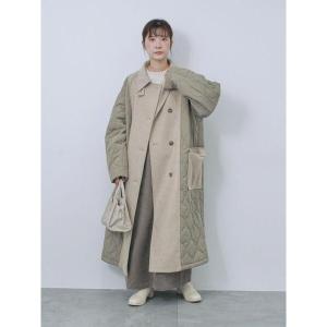 「Samansa Mos2 blue」 コート F モカ レディース