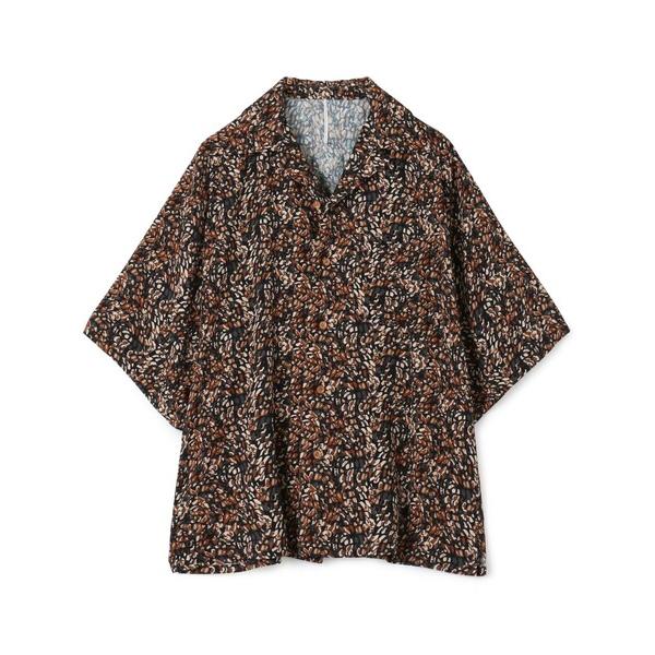 シャツ 「別注」m's braque レーヨン オープンカラー ハーフスリーブシャツ メンズ