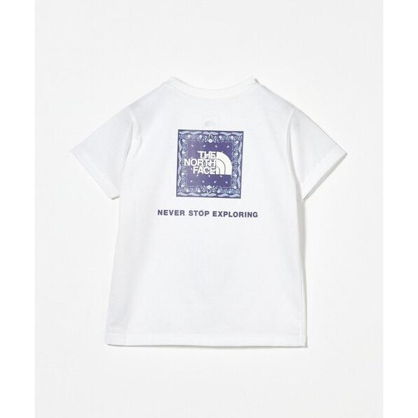 tシャツ 「THE NORTH FACE」バンダナスクェア ロゴTシャツ / キッズ  110cm-...