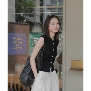 leinwande（ラインヴァンド） ベスト ジレ Sheep Knitted Vest