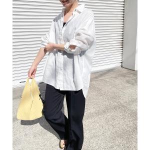 【極美品】スピックアンドスパン　セットアップ　麻　オーバーサイズ　イエロー　38 楽天市場】【SALE／60%OFF】デラヴエジャージーBIGプルオーバー