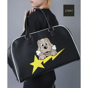 ボストンバッグ 「GALFY/ガルフィー」通学・旅行もOK！大容量2WAYボストンバッグ/耐久マット素材/スクバ メンズ レディース