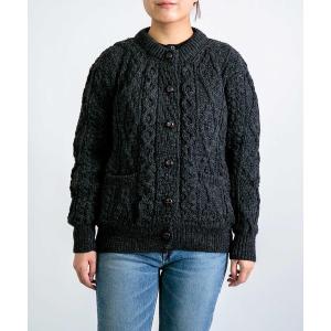 カーディガン 「 aran 」 ARAN WOOLLEN MILLS SWEATER / ヘリテージアランセーター カーディガン レディース