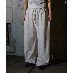 スウェットパンツ ジャージ グリッタースウェットパンツ「SETUP着用可能」 レディース