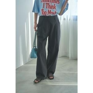 パンツ COTTON TUCK PANTS レディース