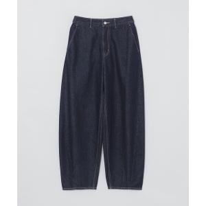 パンツ カーブワイドデニムパンツ レディース