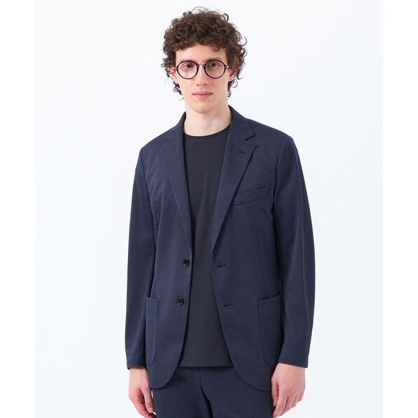 ジャケット テーラードジャケット テーラードジャージー ジャケット メッシュジャージー メンズ