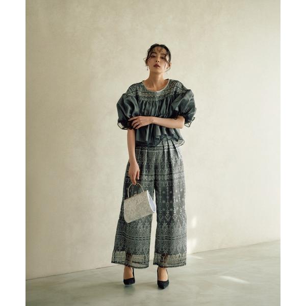 パンツドレス ルナレースセットアップパンツドレス