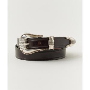 ベルト TORY LEATHER/トリーレザー 3-PIECE SILVER BUCKLE BELTS ベルト メンズ レディース