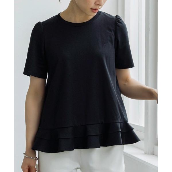 uvカット tシャツ 半袖 「SONO/ソーノ」エクセレントコットンミニティアードフレアTEE レデ...